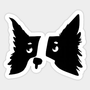 Border Collie working dog Sticker